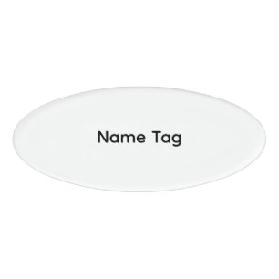 Simple Custom Name Tag
