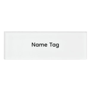 Simple Custom   Name Tag
