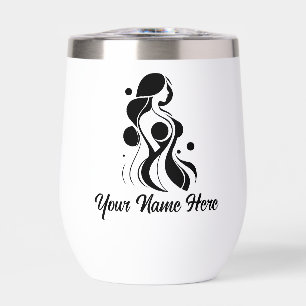 Simple Custom Personalise Logo Water Bottle