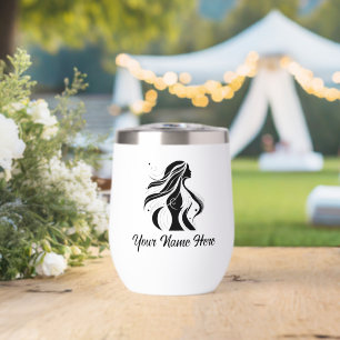 Simple Custom Personalise Logo Water Bottle