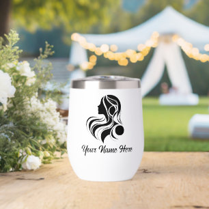 Simple Custom Personalise Logo Water Bottle
