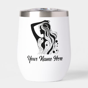 Simple Custom Personalise Logo Water Bottle