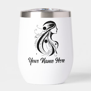 Simple Custom Personalise Logo Water Bottle