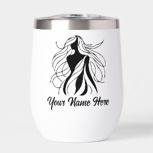 Simple Custom Personalise Logo Water Bottle