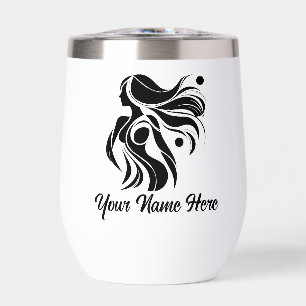 Simple Custom Personalize Logo Water Bottle 