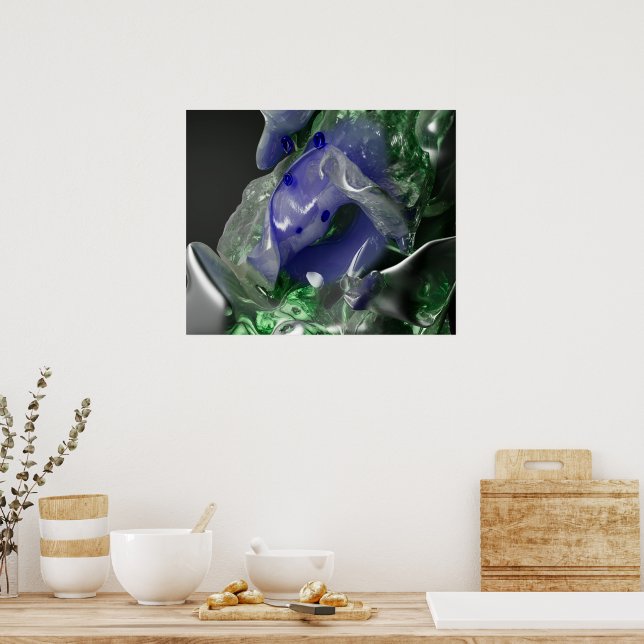 Simple Custom Photo Keepsake for Any Occasion Poster (Kitchen)