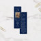 Simple Custom Photo Laminated Memorial Bookmarks