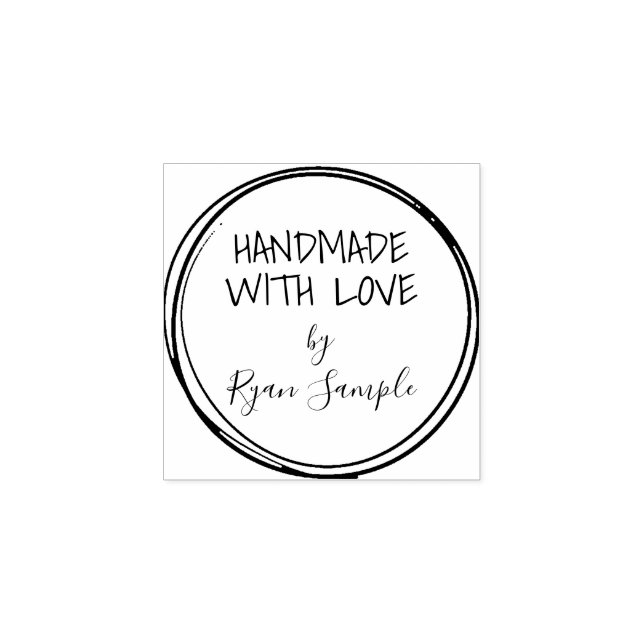 Simple Custom Rubber Stamp (Imprint)