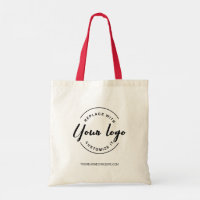 Simple Custom Your Business logo here and website