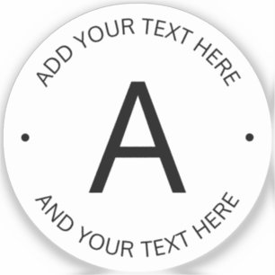 Simple Customisable Text Transparent with Black