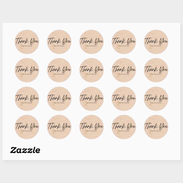 Simple Customizable Sticker || Business Essentials (Sheet)
