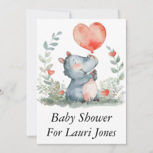 Simple cute affordable baby shower invites