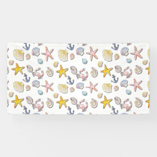 Simple Cute Beach Design  Banner