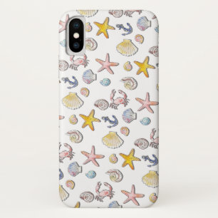 Simple Cute Beach Design  iPhone X Case