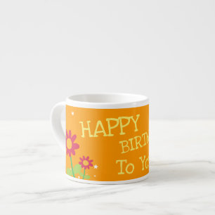Simple Cute Birthday Gift Espresso Cup