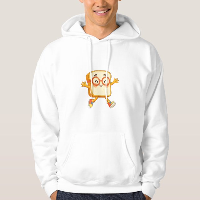 Simple Cute Cartoon Design Hoodie (Front)