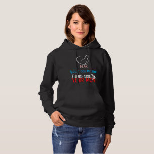 Simple Cute Cat Mum Mothers day gift Hoodie
