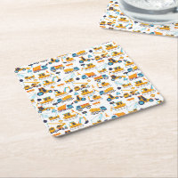 Simple Cute Construction Dump Truck Vehicles Party