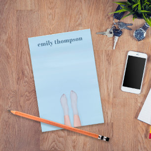 Simple Cute Custom Summer Ocean Lake Pool Post-it Notes