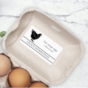Simple Cute Farm Chicken Egg Carton Product