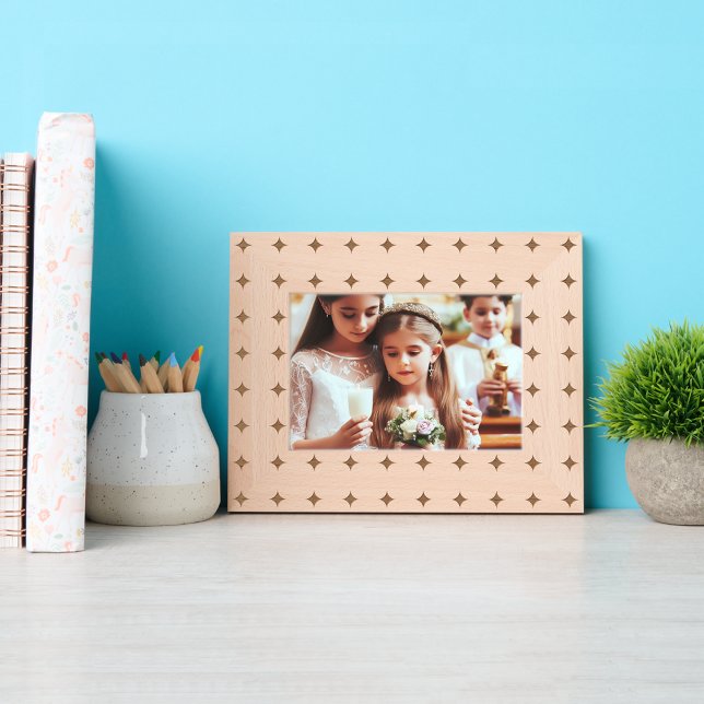 Simple Cute Four Point Star Pattern  Etched Frames (Creator Uploaded)