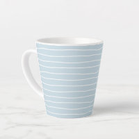 Simple Cute Light Blue Water Texture Wavy Stripe