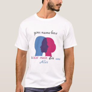 Simple Cute Romantic Valentines Day Family T-Shirt