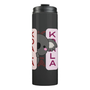 Simple Cute Trendy Style Koala Australia Thermal Tumbler
