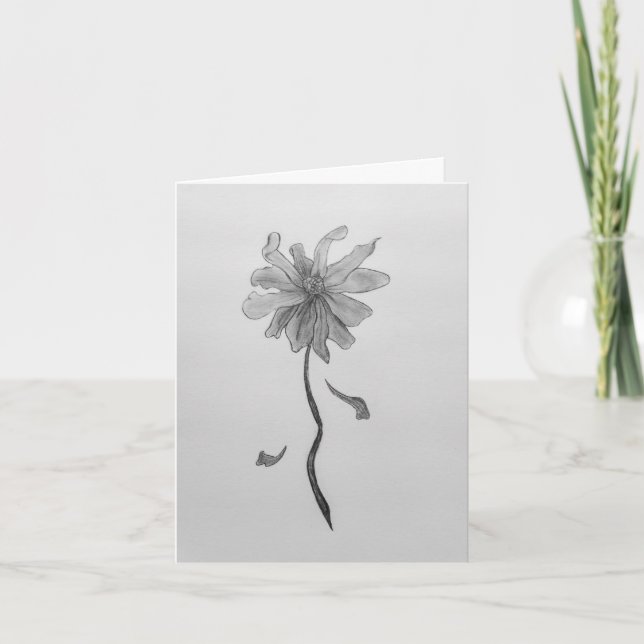 Simple Daisy Card (Front)