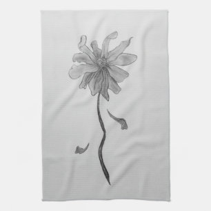 Simple Daisy Tea Towel