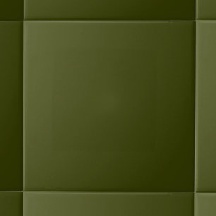 Simple Dark Olive Solid Color Ceramic Tile
