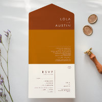 Simple Desert | Terracotta, Orange and Cinnamon Al