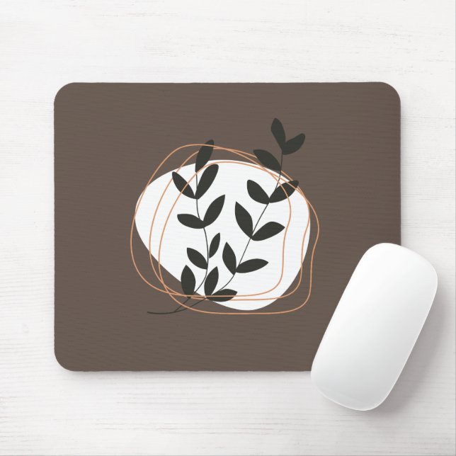 Simple design Abstract and Nature  Mouse Pad (With Mouse)