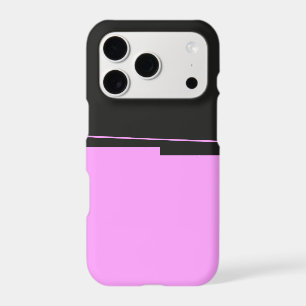 Simple Design in Dark Gray and Pink