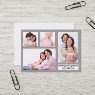 Simple Design Photography Images Contact Card