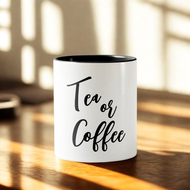 Simple Designed  Two-Tone Coffee Mug (Creator Uploaded)