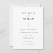 Simple Detail Card, Wedding Detail Card