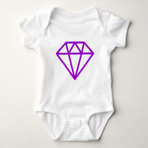 Simple Diamond Baby Bodysuit