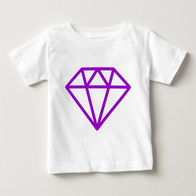 Simple Diamond Baby T-Shirt (Front)