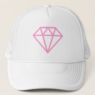 Simple Diamond Trucker Hat