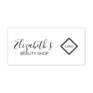 Simple Diamonds Logo Self-inking Stamp