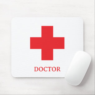 Simple Doctor MEDIC & First Aid, Cross, Ambulance, Mouse Pad