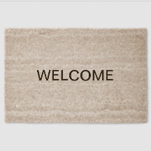Simple door mat