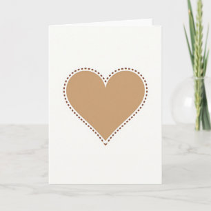 Simple Dotted Heart Card