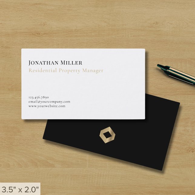 Simple Double-Sided Business Card (Creator Uploaded)