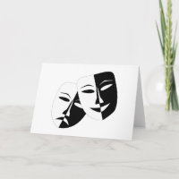 Simple Drama Comedy Masks Acting