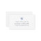 Simple Dusty Blue Flower wedding RSVP online