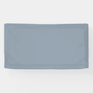 Simple dusty dove blue colour banner
