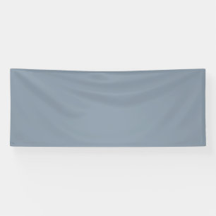 Simple dusty dove blue colour banner