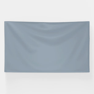 Simple dusty dove blue colour banner